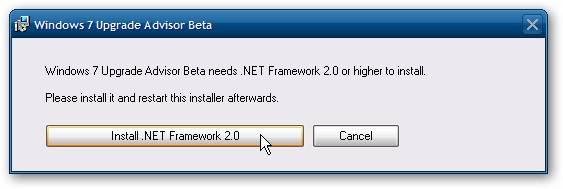 Windows 7 Upgrade Advisor - Check Compatibility