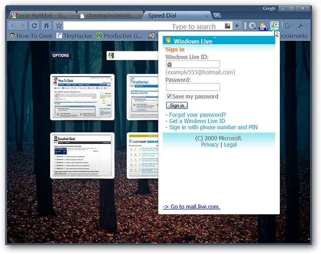 Manage Windows Live Account in Chrome - Easy Guide