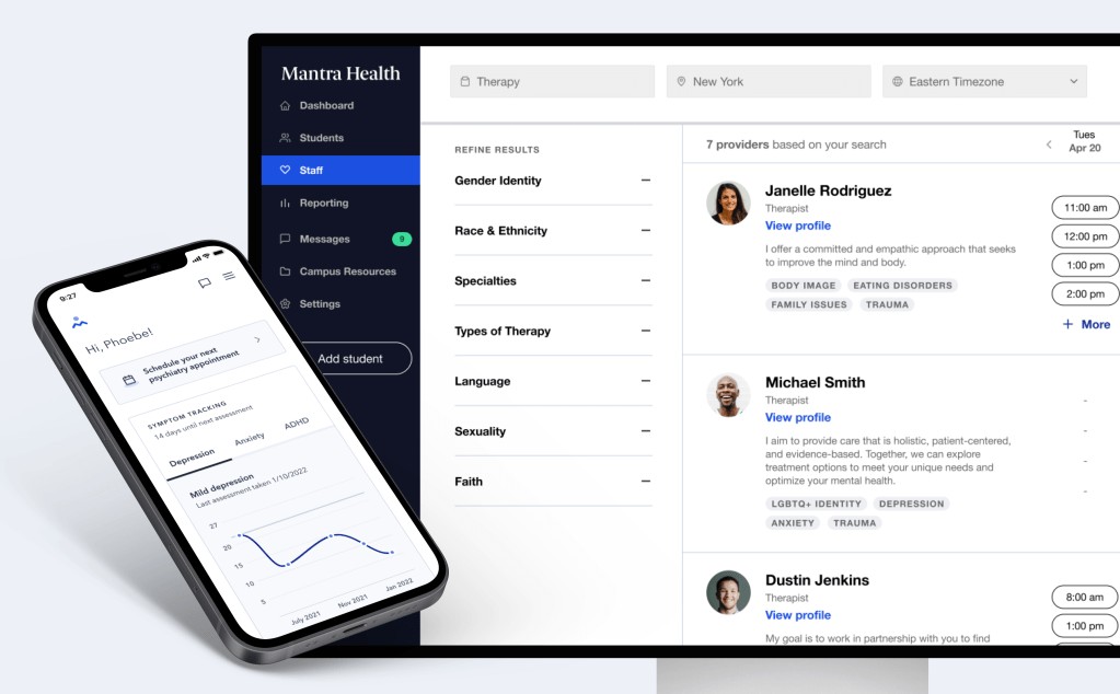 Mantra Health Raises $22M to Expand Mental Health Services