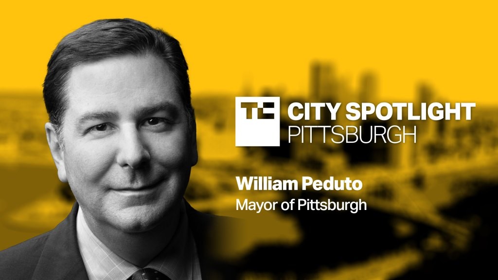 Mayor Bill Peduto at TechCrunch City Spotlight: Pittsburgh