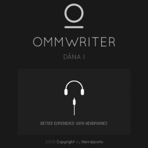 OmmWriter - Distraction-Free Writing Environment