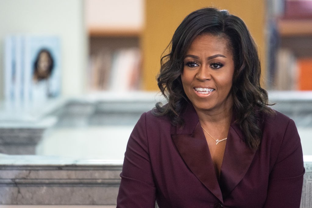 Michelle Obama Calls for Trump Ban on Silicon Valley Platforms