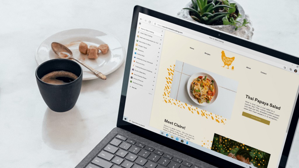 Microsoft Edge Faster Startup & Vertical Tabs - New Features