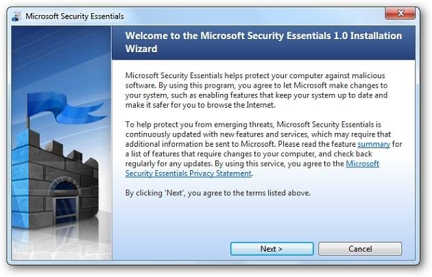 Microsoft Security Essentials Beta Review