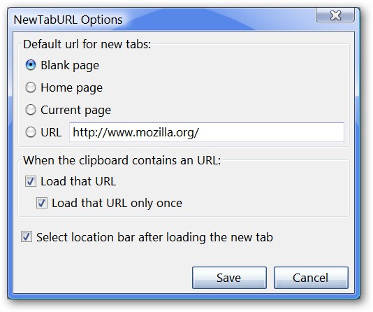 Customize New Tab Page in Firefox | NewTabURL