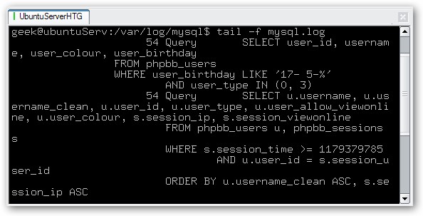 Monitor MySQL Queries - Track SQL Performance