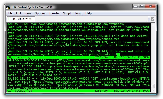 MultiTail: Monitor Multiple Logs in One Shell | Linux