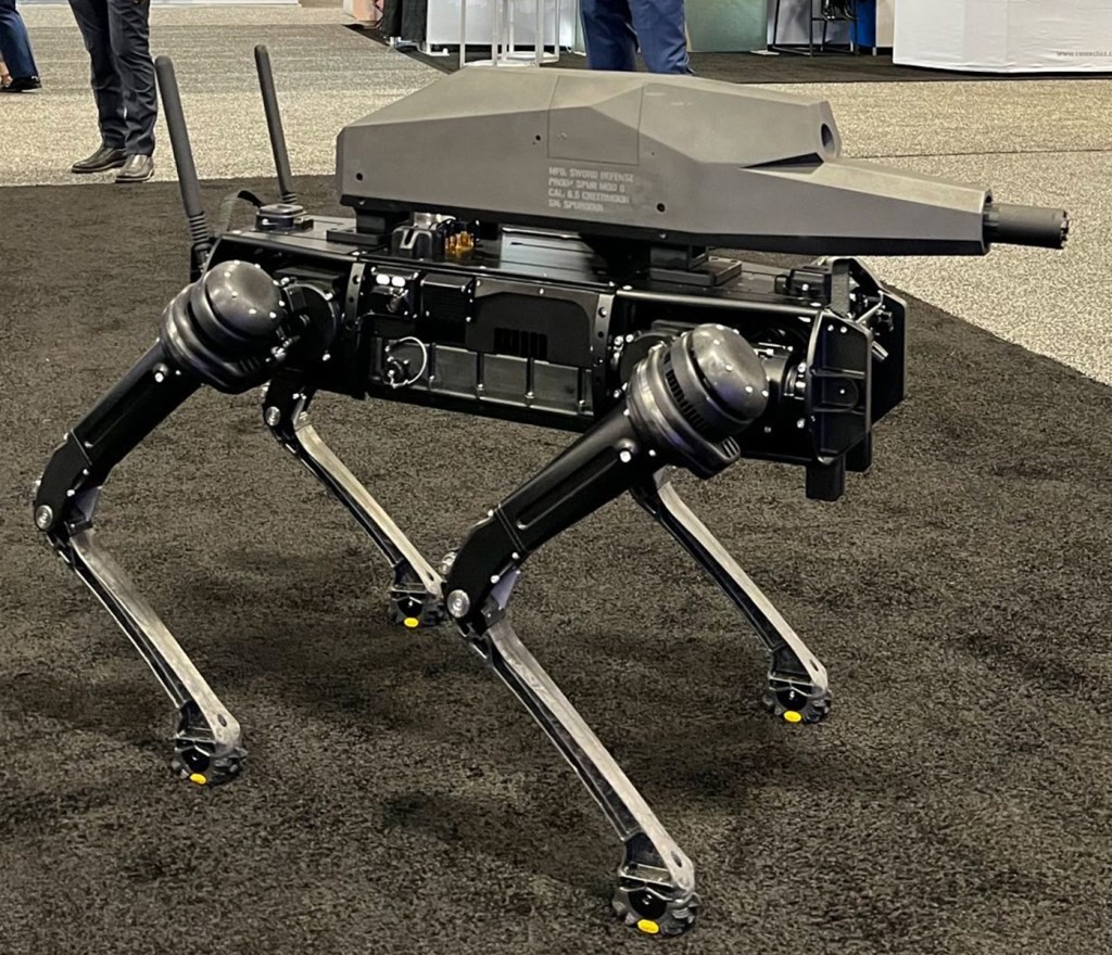 Robot Snipers: Attaching Rifles to Robots - Future of Warfare?