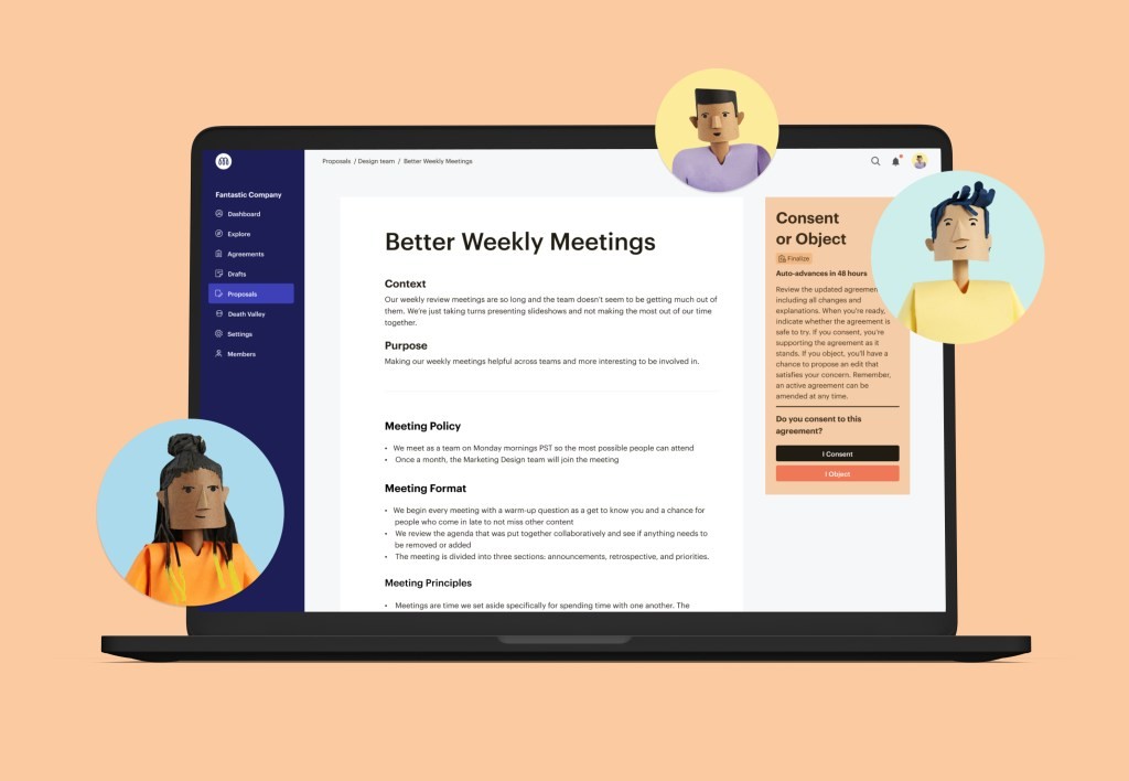 murmur: Public Work Agreements for Startups