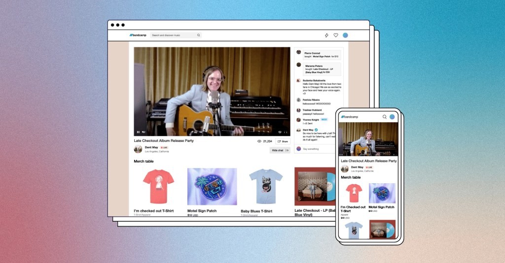 Bandcamp Live: Musicians Keep More Revenue from Live Streams