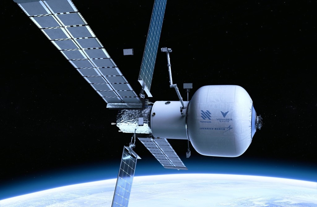 Crewed Commercial Space Station Planned by 2027 - NanoRacks, Lockheed Martin & Voyager