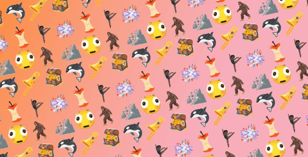 New Emojis: Bigfoot, Orca, Treasure Chest & More!