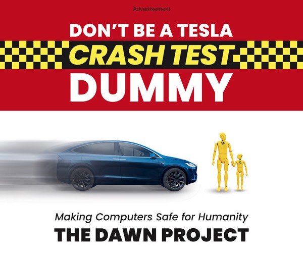 New York Times Ad Warns Against Tesla’s “Full Self-Driving”