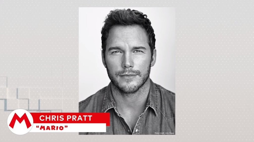 Chris Pratt as Mario: Nintendo Announces Casting