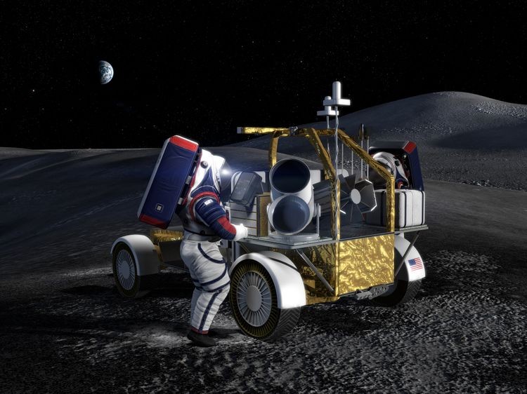 Northrop Grumman to Design Lunar Surface Transportation Vehicle