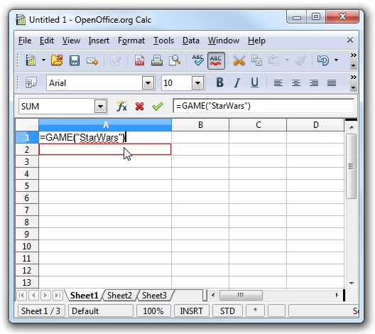 OpenOffice Easter Egg: Play Space Invaders in Calc