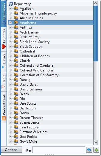 aTunes - Open Source iTunes Alternative