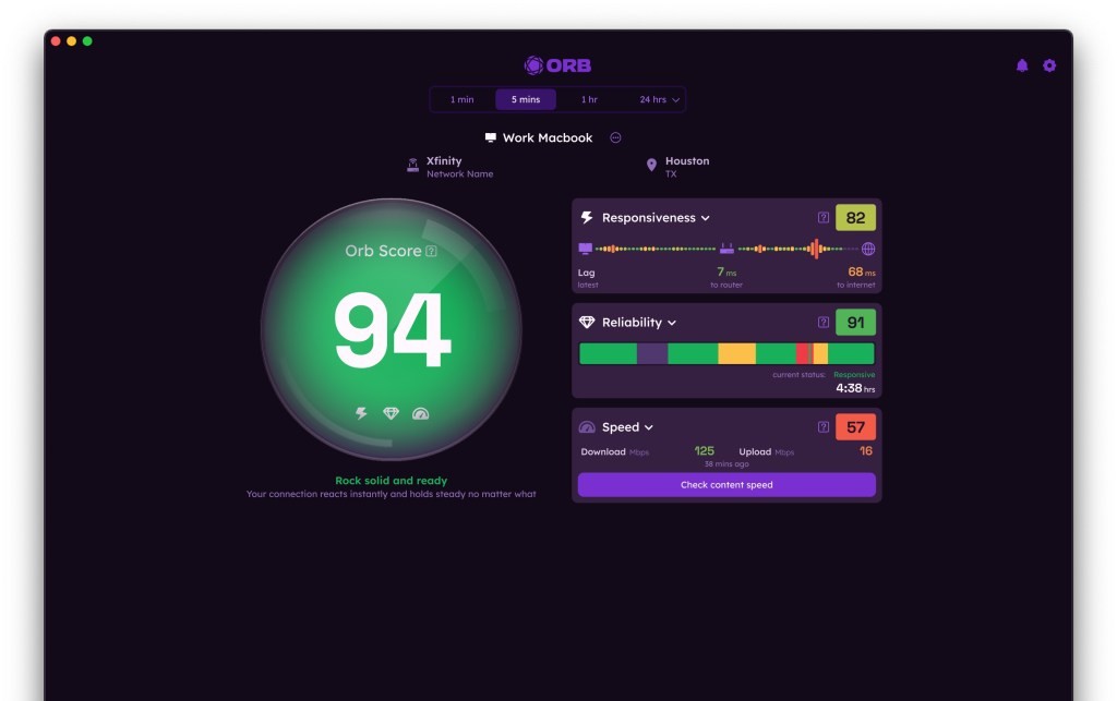 Orb App: Internet Connection Insights from Ookla Founder