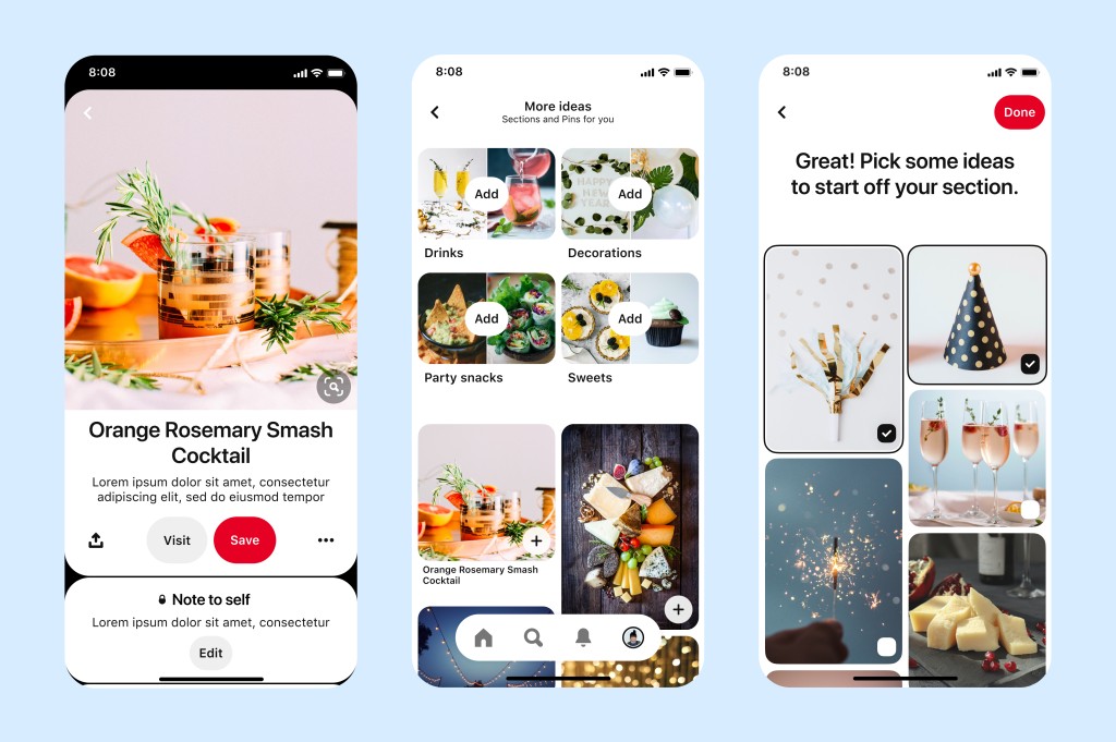 Pinterest Updates: Favorites, Notes & New Toolbar