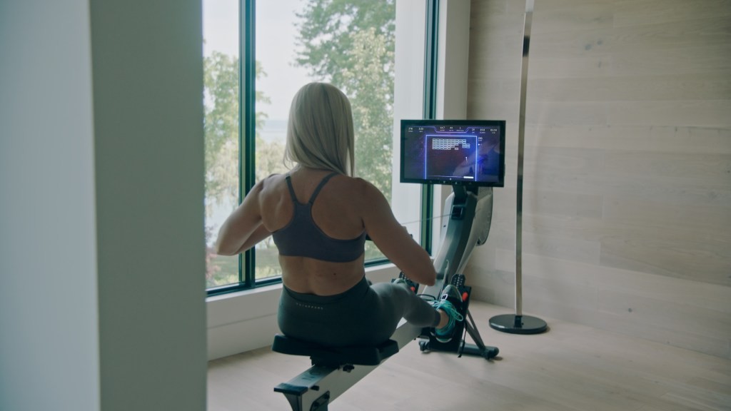 Aviron: Gamified Rowing Machines for Home Fitness