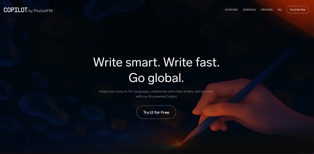 Pocket FM AI Writing Tool for Authors | Narrative Creation