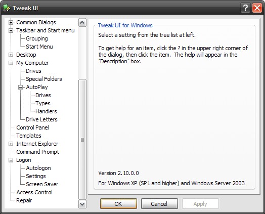 PowerToys for Windows XP - Download & Information