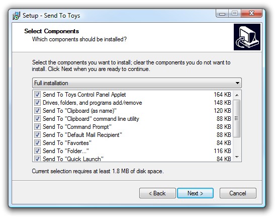 Send To Toys - Customize Your Windows Send To Menu
