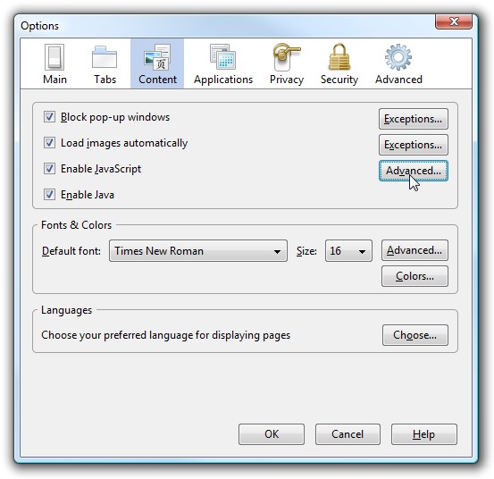 Disable Right-Click Restrictions in Firefox - Stop Annoying Websites