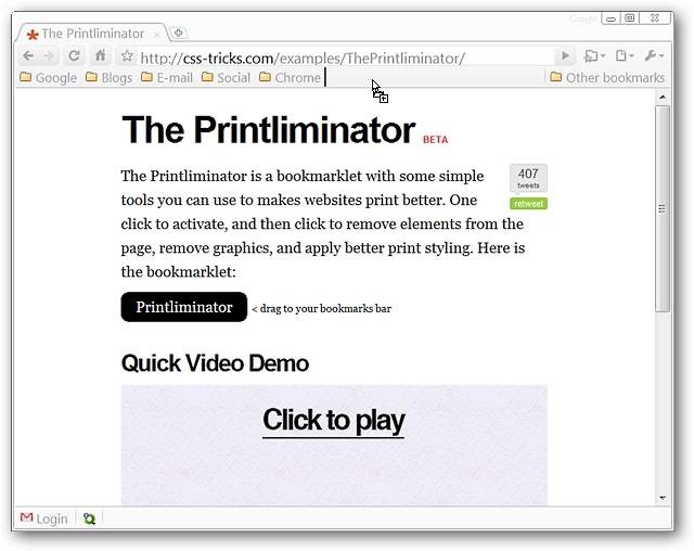 Printliminator - Selective Printing Solution