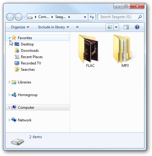 Manage Navigation Pane in Windows 7 - Tips & Tricks