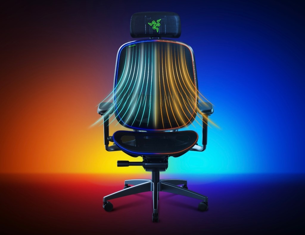 Razer's Concept Gaming Chair: Heated & Cooling Seat - Tech News