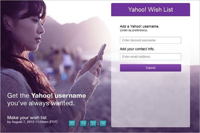 Claim Inactive Yahoo User IDs - Registration Now Open