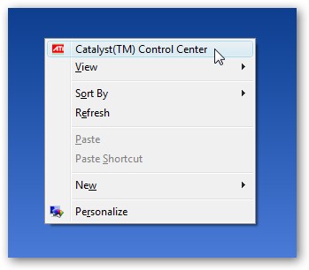 Remove ATI Catalyst from Right-Click Menu - Easy Guide