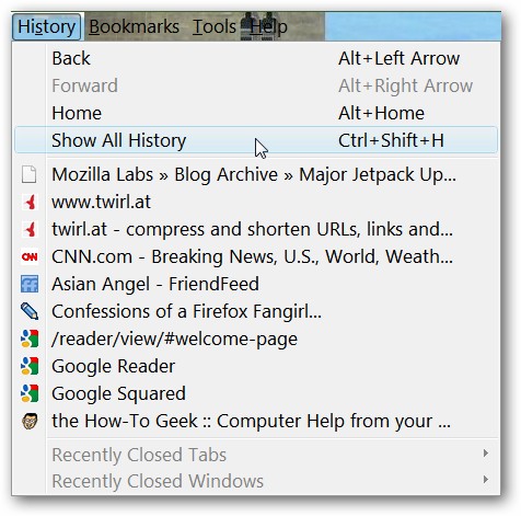 Clear Firefox History for a Single Site - How To
