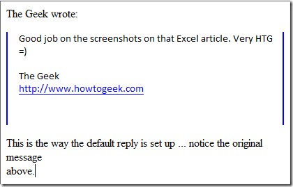 Reply Above Original Message in Thunderbird - How To