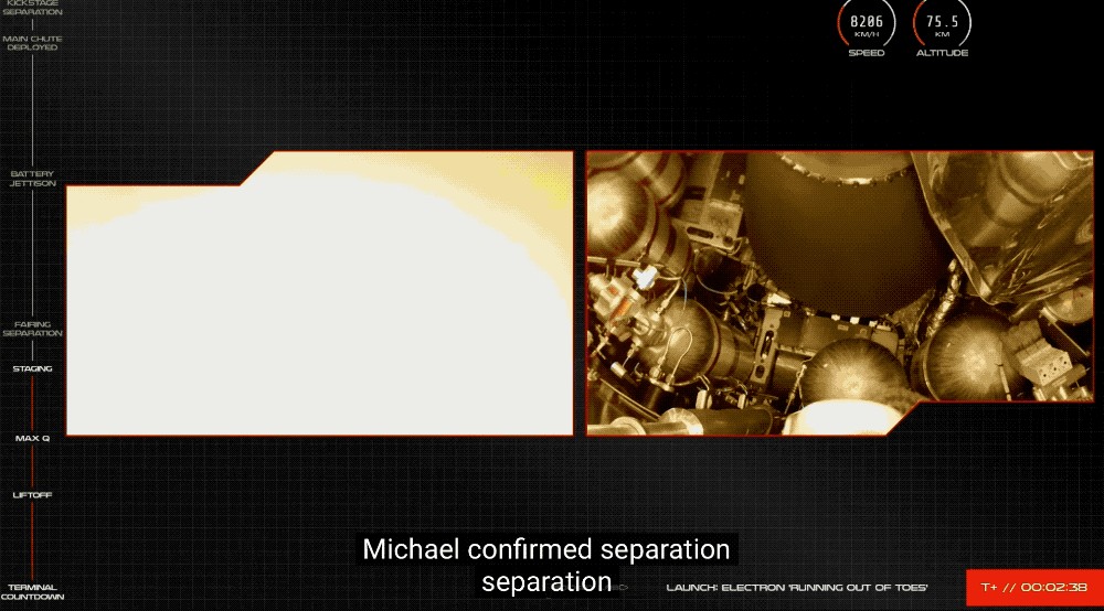 Rocket Lab Electron Launch Failure - Payload Lost
