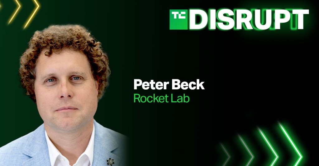 Peter Beck of Rocket Lab at Disrupt 2021 | Interplanetary Travel