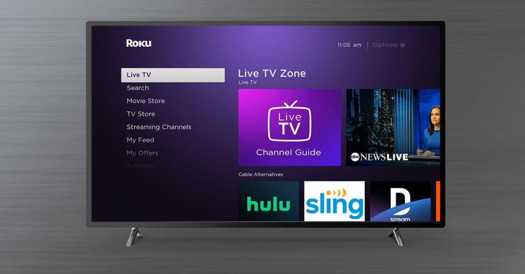 Roku Launches 'Live TV Zone' on Homescreen