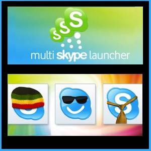 Run Multiple Skype Accounts - Multi Skype Launcher for Windows