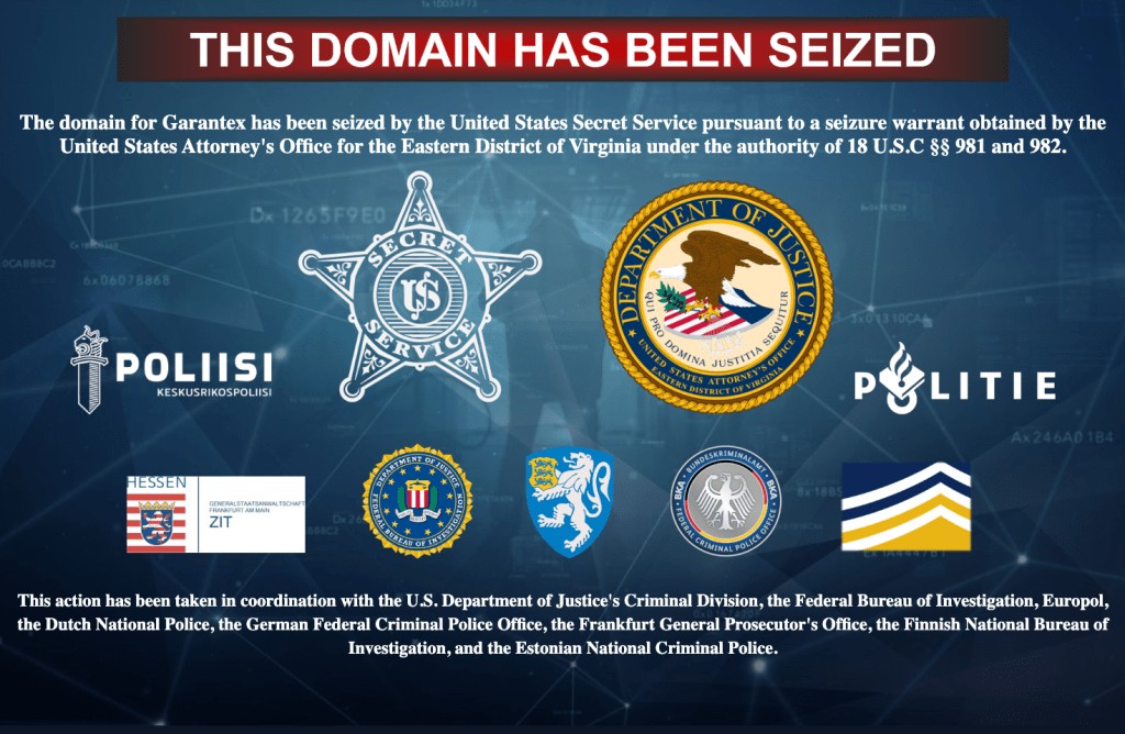 Garantex Crypto Exchange Seized by Law Enforcement
