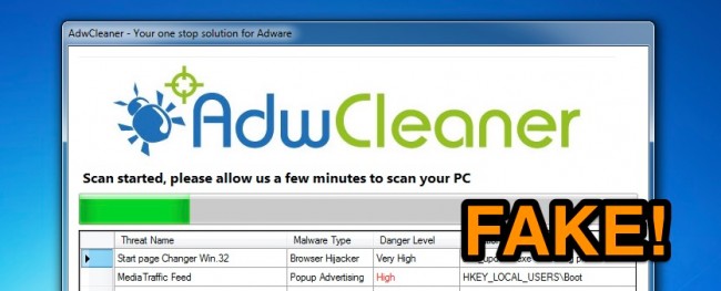 Fake AdwCleaner: Scammers Distribute Malware Disguised as Security Tool