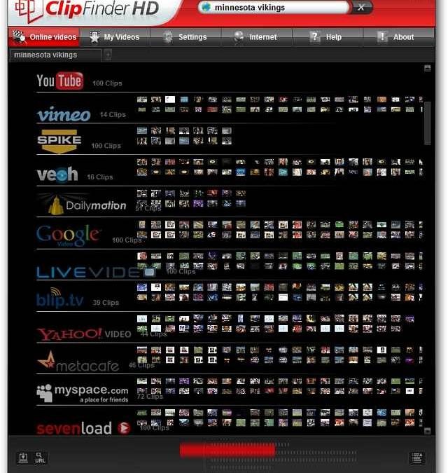ClipFinder HD - Search All Your Favorite Video Sites
