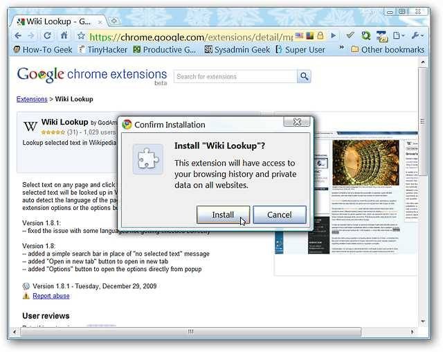 Search Wikipedia in Chrome - Easy Method