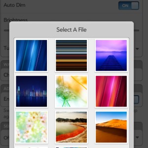 HP TouchPad: How to Change Backgrounds