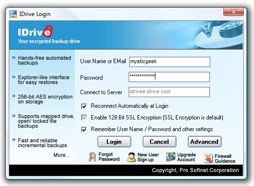 Secure Online Storage | iDrive - Online Storage Series
