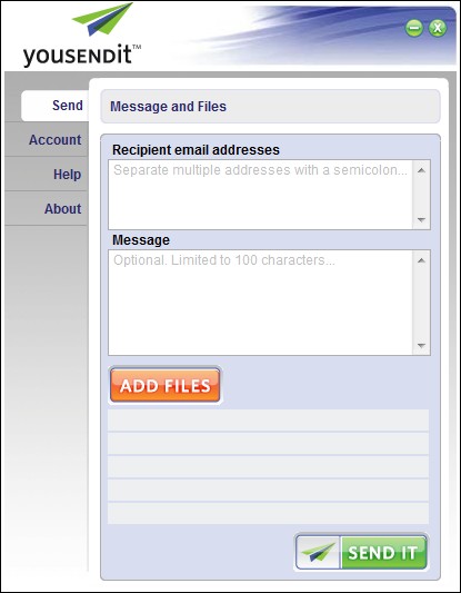 Send Large Files Online - yousendit
