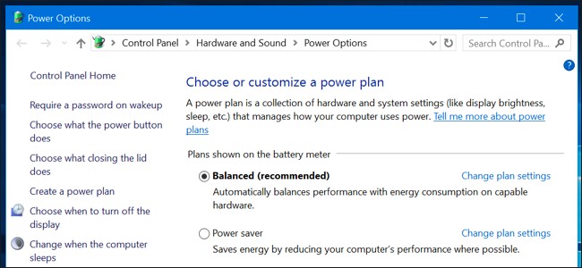 Windows Power Plans: Balanced, Power Saver, or High Performance?