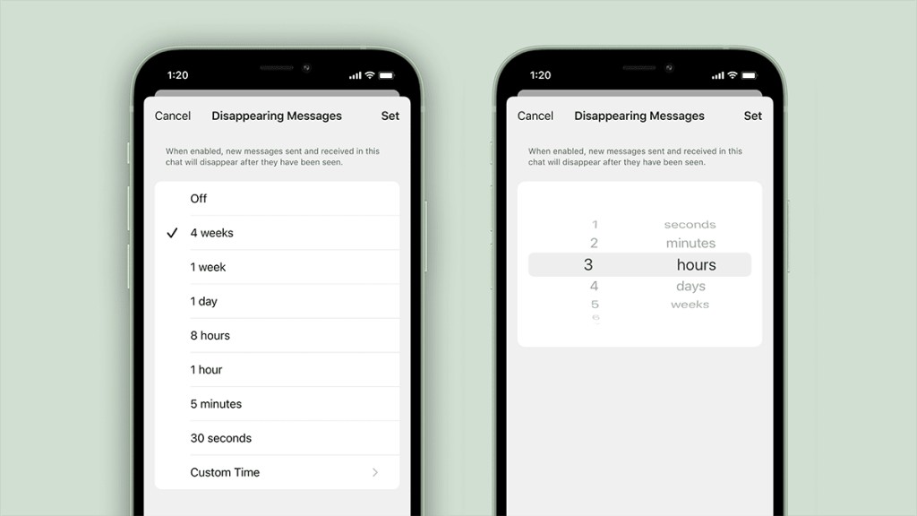 Signal Now Offers Default Disappearing Messages for New Chats