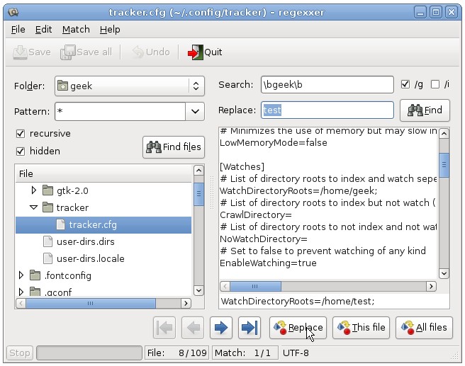 Regexxer: Simplify Regex Search & Replace on Linux