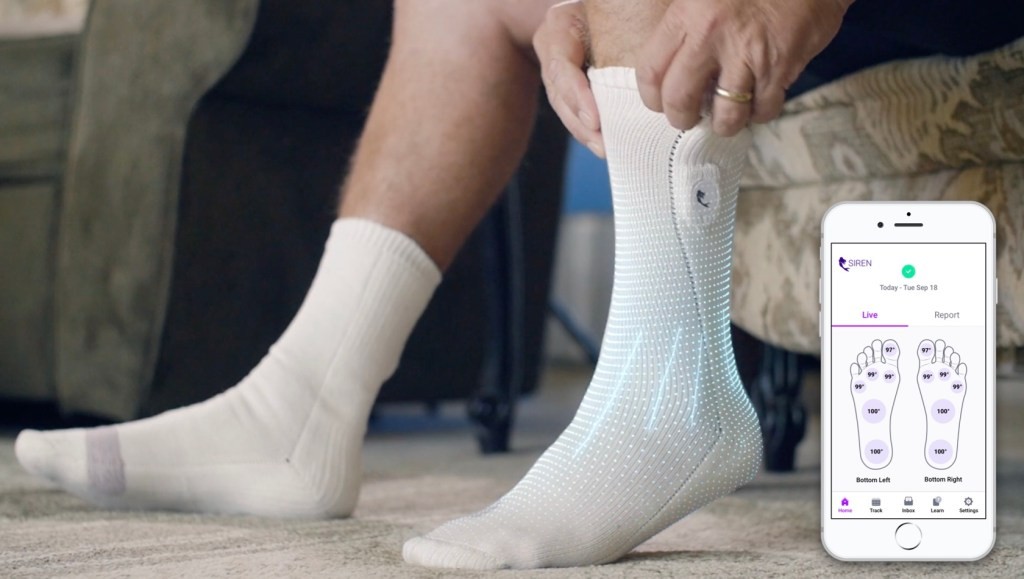 Siren Secures Funding for Diabetic Foot Ulcer Detection Socks
